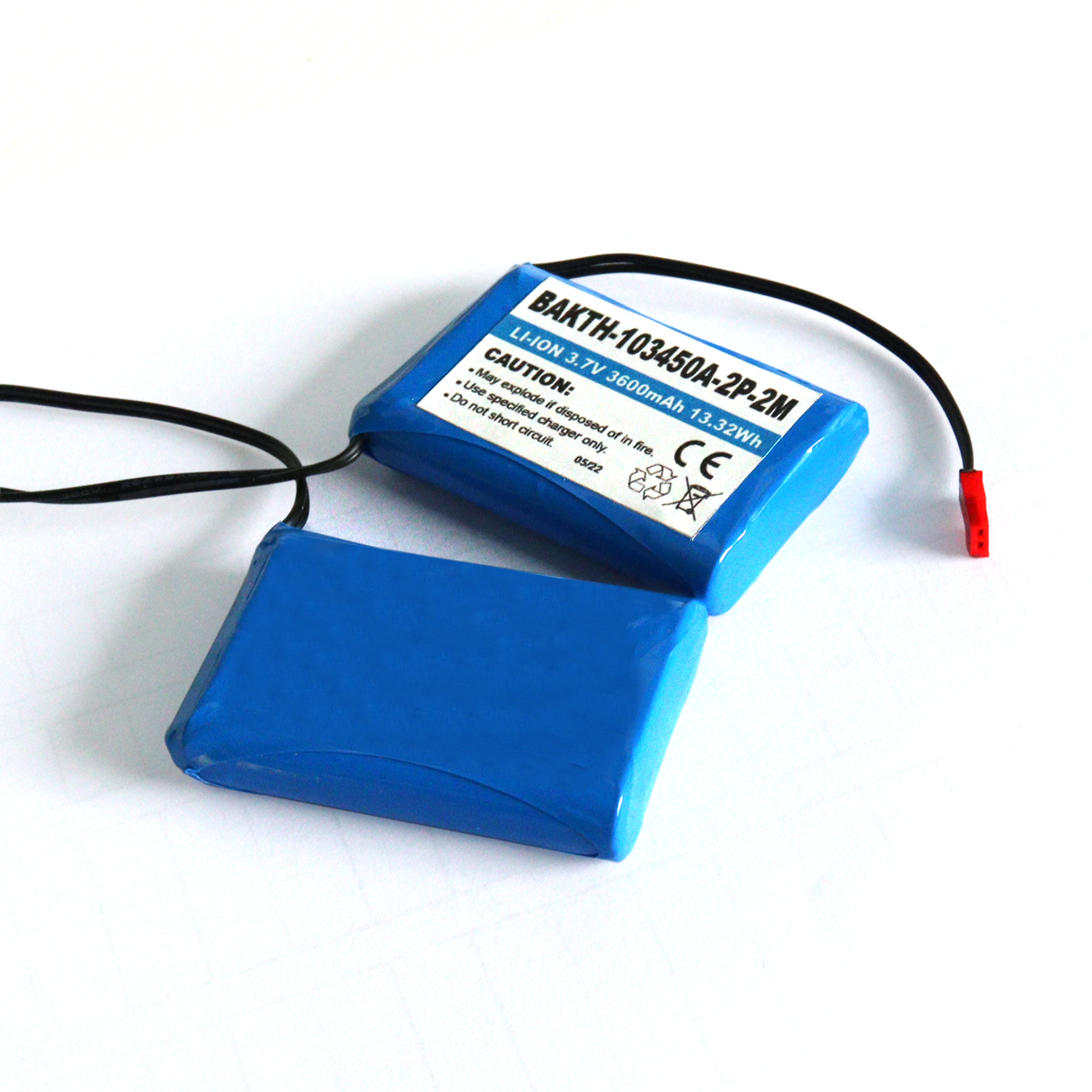 Hot Sale Recarregável Bateria de Ion Li 103450 2p 3,7V 3600mAh para aparelho elétrico