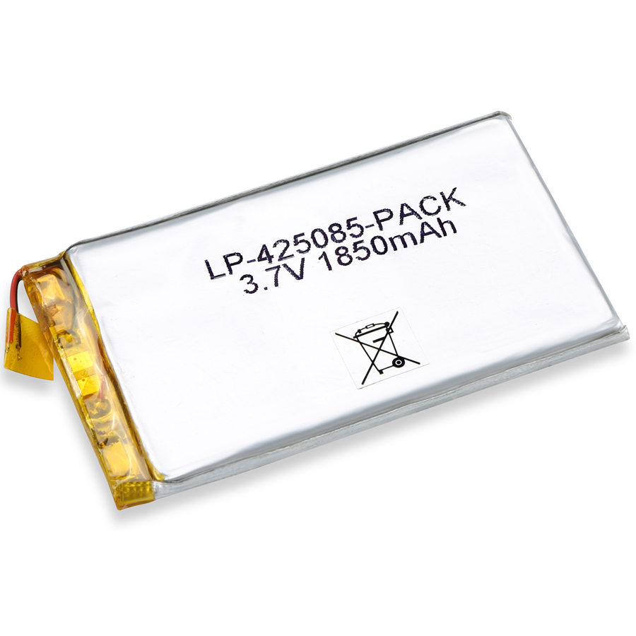 BAKTH-425085P-1S-2 Recarregável Bateria de polímero de lítio 3,7V 1850mAh Li-Pol Battery