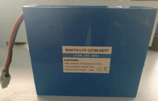 Bakth-LFP-32700-8S7p 24V 40AH Preço de fábrica de fábrica 40AH Preço de fábrica LFP Bateria de bateria recarregável