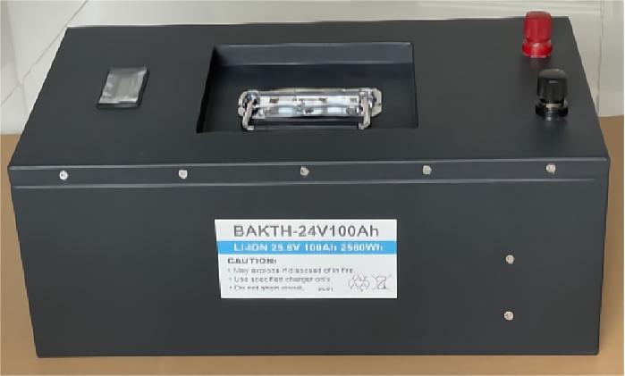 Ciclo profundo de alta capacidade bakth-24v100ah 24V 100AH ​​LIFEPO4 Bateria de bateria de bateria de bateria para eletrodomésticos para eletrodomésticos