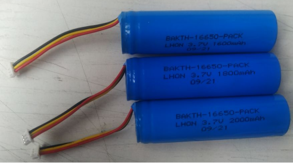 Preço da fábrica OEM Bakth-16650-PACK 3.7V 1800mAh Lítio Bateria de Bateria de Bateria de Bateria de Bateria para Ferramentas Power