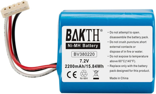 NI-MH 7,2V Substituição de bateria de 2200mAh para aparelho eletrônico