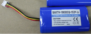 OEM de alta capacidade bakth-18650cq-1s2p-3j 3.6v 5100mAh Preço de fábrica de fábrica de lítio Bateria de bateria de bateria de bateria