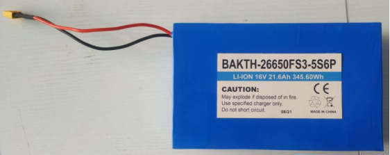Bateria de ciclo profundo personalizado BAKTH-26650FS3-5S6P 16V 21.6AH Preço de fábrica LifePO4 Bateria de bateria de bateria de bateria para armazenamento doméstico para armazenamento doméstico